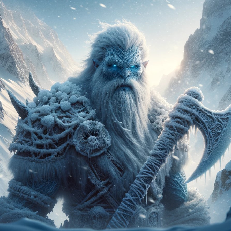 Shimmering Peaks Frost Giant